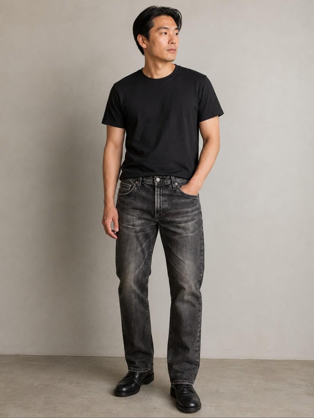 ❤️ AG ADRIANO GOLDSCHMIED GRADUATE TAILORED STRAIGHT LEG JEANS, 38
